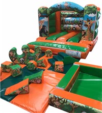 10ft x 10ft Jungle Indoor Mega Package ANY THEME