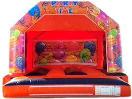 12ft x 12ft A-Frame LOW HEIGHT 9ft Interchangeable Bouncy Castle