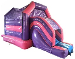 12ft x 18ft Pink/Purple 5pc Velcro Deluxe Front Slide Gloss