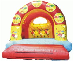 12ft x 15ft Balloons Arched Bouncy Castle