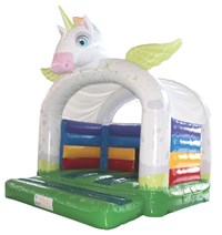 13ft x 13ft Unicorn Bouncy Castle Gloss