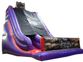 20ft x 15ft x 24ft Scary Terror Bouncy Slide