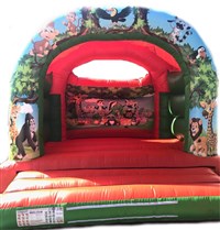15ft x 15ft 2017 Jungle Arch Bouncy Castle