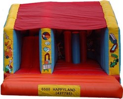 16ft x 12ft Bouncy Castle with Side Slide