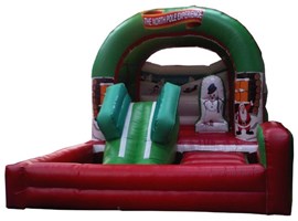26ft x 15ft North Pole Bouncy Castle / Ball Pit