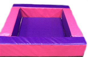 5ft x 5ft Softplay Ball Pool Pink & Purple Plain