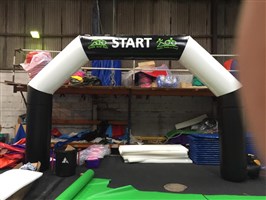 5m Giant Inflatable Race Arch ANY THEME OR COLOUR