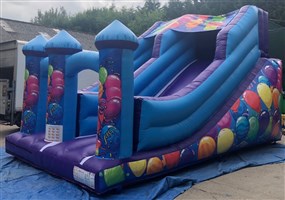 8ft Platform Inflatable Party Slide