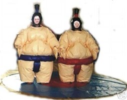 NEW OFFER! Adult Sumo Suits & Flat Circle Mat