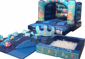10ft x 10ft Mermaid Indoor Mega Package ANY THEME