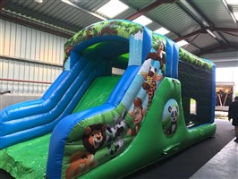 10ft x 29ft Jungle Obstacle Course