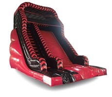 12ft Platform Red & Black Super Slide