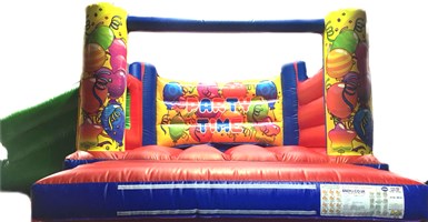 17ft x 15ft Party H-Frame Slide Combo Bouncy Castle