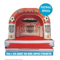 15ft x 15ft Adult or Kids England Bouncy Castle