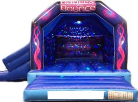 12ft x 17ft Dance & Bounce A-Frame Side Slide Combo