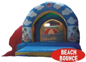 17ft x 15ft Beach Bounce Slide Combo