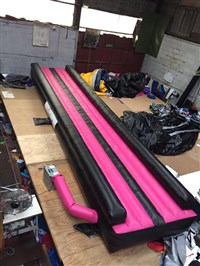 12m Air Tumble Track Pink & Black