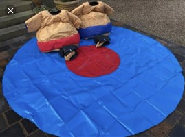 Kids Sumo Suits & Flat Circle Mat